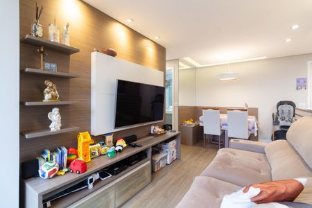 Sala de apartamento à venda com 2 quartos, 58m² em Vila Polopoli, São Paulo