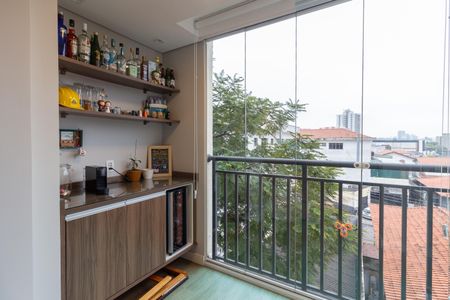 Varanda de apartamento à venda com 2 quartos, 58m² em Vila Polopoli, São Paulo