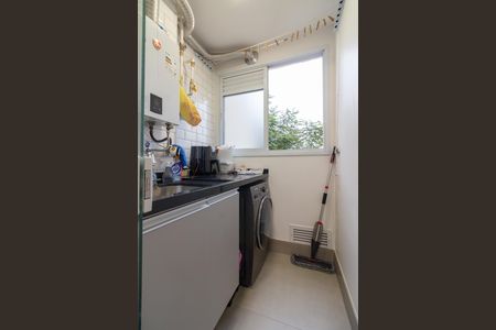 Área de Serviço de apartamento à venda com 2 quartos, 58m² em Vila Polopoli, São Paulo