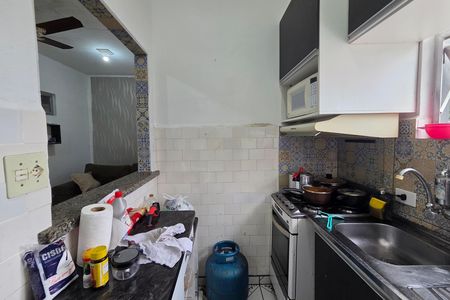 Cozinha de kitnet/studio para alugar com 1 quarto, 34m² em Jardim Imperador, Praia Grande