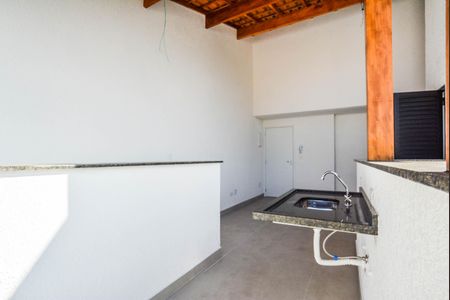 Cozinha de apartamento à venda com 3 quartos, 96m² em Vila Pires, Santo André
