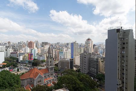 Vista da Varanda do Quarto de kitnet/studio à venda com 1 quarto, 22m² em Consolação, São Paulo