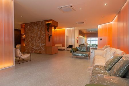 Área comum - Hall Social de kitnet/studio à venda com 1 quarto, 22m² em Consolação, São Paulo