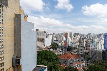 Vista da Varanda do Quarto de kitnet/studio à venda com 1 quarto, 22m² em Consolação, São Paulo