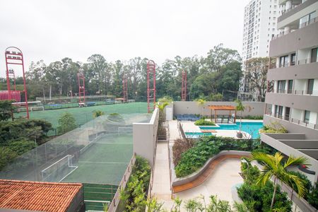 Terraço - Vista de kitnet/studio para alugar com 1 quarto, 22m² em Santo Amaro, São Paulo