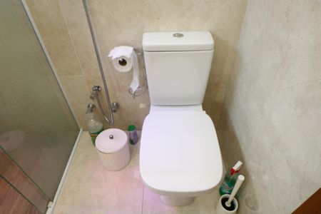 Casa para alugar com 400m², 3 quartos e 5 vagas Casa para alugar com 400m², 3 quartos e 5 vagasBanheiro da Suíte Master