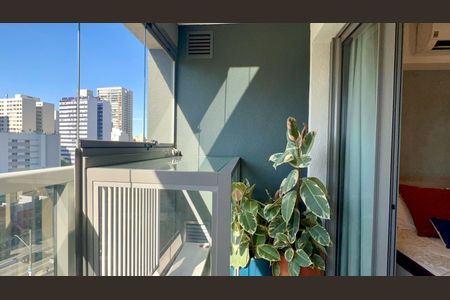 Varanda de kitnet/studio para alugar com 1 quarto, 25m² em Sumarezinho, São Paulo