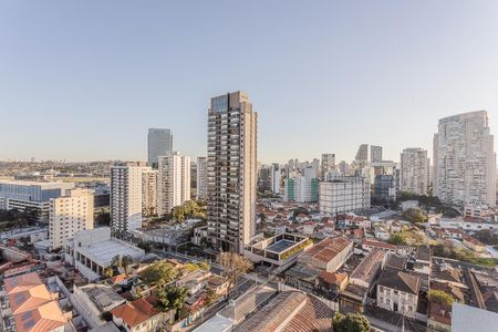 Vista da Varanda de apartamento para alugar com 1 quarto, 25m² em Pinheiros, São Paulo
