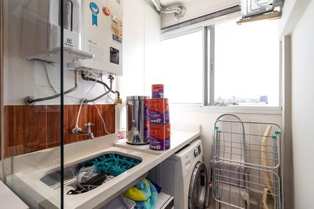 Área de Serviço de apartamento à venda com 2 quartos, 48m² em Barra Funda, São Paulo