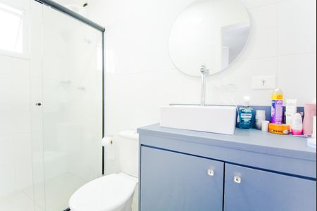 Banheiro da Suíte 3 de casa de condomínio à venda com 3 quartos, 132m² em Vila Rosalia, Guarulhos