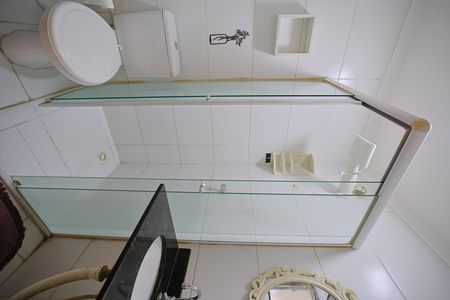 Banheiro de apartamento à venda com 1 quarto, 38m² em Vila Ré, São Paulo