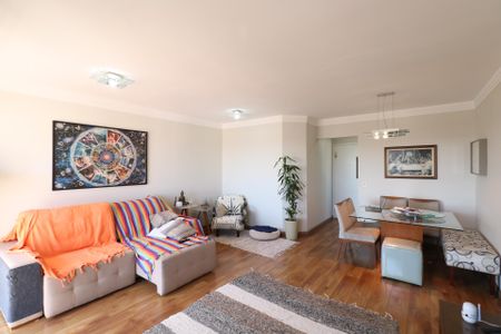 Sala de apartamento para alugar com 2 quartos, 67m² em Barcelona, São Caetano do Sul