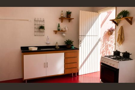 Cozinha de casa para alugar com 4 quartos, 100m² em Pinheiros, São Paulo