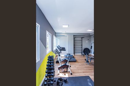 Área comum - Academia de apartamento para alugar com 2 quartos, 45m² em Chácara Inglesa, São Paulo