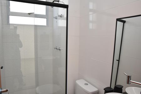 Banheiro Social de apartamento para alugar com 2 quartos, 57m² em Chácara Morada Mediterrânea, Jundiaí