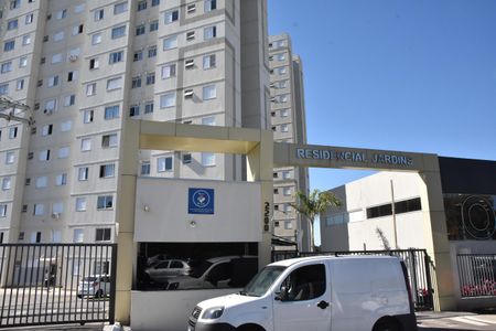 fachada da portaria de apartamento para alugar com 2 quartos, 57m² em Chácara Morada Mediterrânea, Jundiaí
