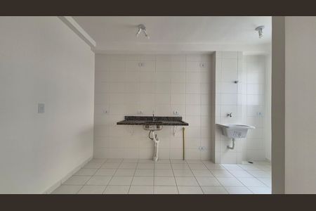 Cozinha de apartamento para alugar com 2 quartos, 42m² em Vila Aquilino, Santo André