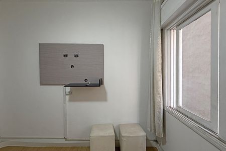Sala de apartamento para alugar com 1 quarto, 40m² em Embaré, Santos