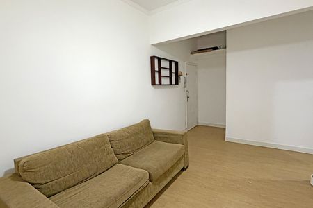 Sala de apartamento para alugar com 1 quarto, 40m² em Embaré, Santos