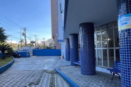 Área comum de apartamento para alugar com 1 quarto, 40m² em Embaré, Santos