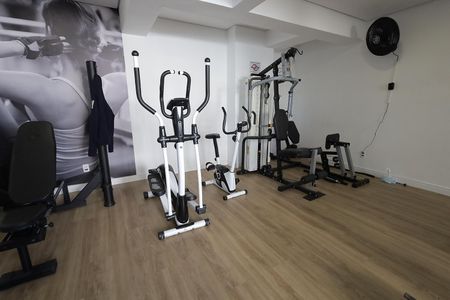 Área comum - Academia de apartamento à venda com 2 quartos, 47m² em Parque Oratório, Santo André