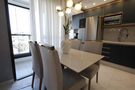 Sala de apartamento à venda com 2 quartos, 47m² em Parque Oratório, Santo André
