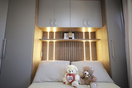 Apartamento à venda com 47m², 2 quartos e 1 vagaQuarto 2