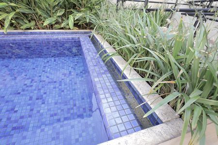 Área comum - Piscina de apartamento para alugar com 1 quarto, 42m² em Campestre, Santo André