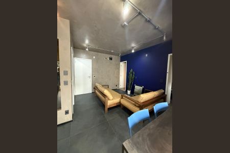 Sala de apartamento para alugar com 1 quarto, 40m² em Continental, Osasco