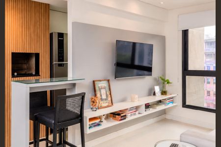 Sala de apartamento para alugar com 2 quartos, 58m² em Jardim do Salso, Porto Alegre