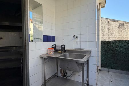 Área de Serviço de apartamento para alugar com 2 quartos, 50m² em Vila Nova, Santos