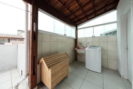 Área de Serviço de casa de condomínio à venda com 2 quartos, 88m² em Cangaiba, São Paulo