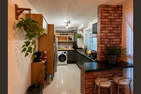 Cozinha de apartamento para alugar com 2 quartos, 49m² em Cecília, Viamão