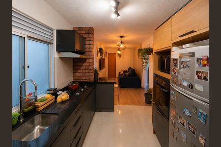 Cozinha de apartamento para alugar com 2 quartos, 49m² em Cecília, Viamão