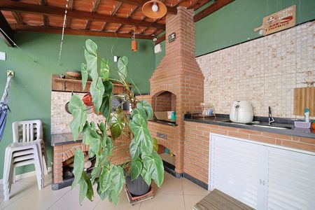 Área gourmet de casa à venda com 4 quartos, 220m² em Chácara Cruzeiro do Sul, São Paulo