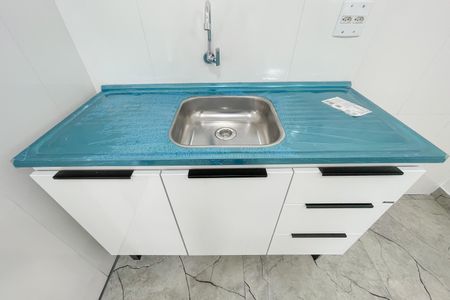Cozinha e Área de Serviço de casa para alugar com 1 quarto, 35m² em Km 18, Osasco