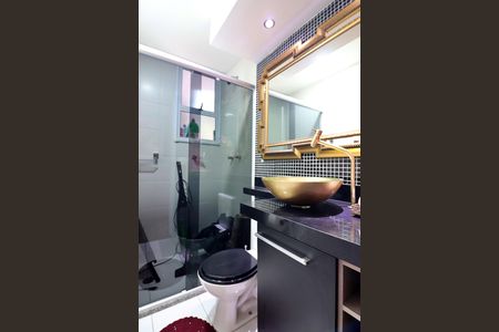 Banheiro Social de apartamento para alugar com 3 quartos, 59m² em Planalto, São Bernardo do Campo