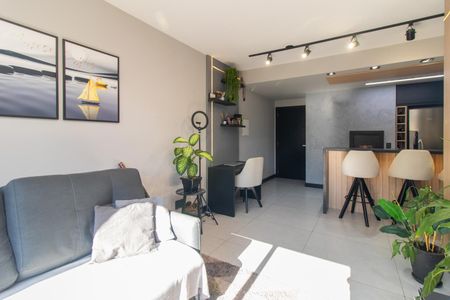 Sala de apartamento à venda com 1 quarto, 47m² em Cidade Baixa, Porto Alegre