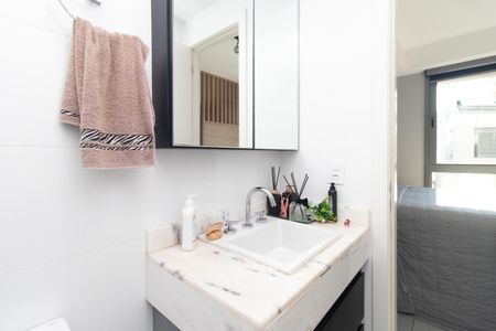 Apartamento à venda com 47m², 1 quarto e 1 vagaBanheiro