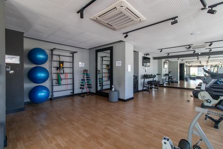 Área comum - Academia de apartamento à venda com 1 quarto, 47m² em Cidade Baixa, Porto Alegre
