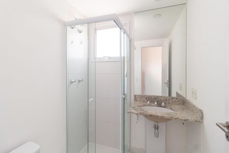 Banheiro da Suíte de apartamento para alugar com 2 quartos, 60m² em Jardim das Belezas, Carapicuíba