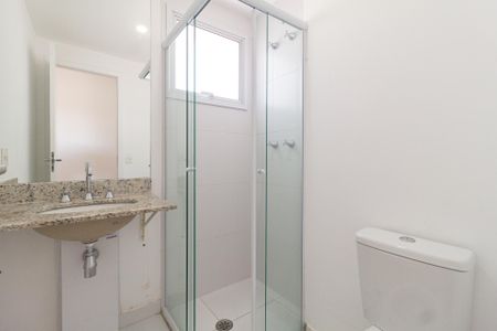 Apartamento para alugar com 60m², 2 quartos e 1 vaga Apartamento para alugar com 60m², 2 quartos e 1 vagaBanheiro da Suíte