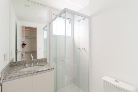 Apartamento para alugar com 60m², 2 quartos e 1 vaga Apartamento para alugar com 60m², 2 quartos e 1 vagaBanheiro da Suíte
