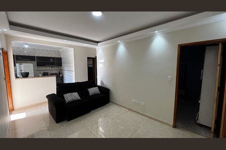 Casa 2 - Sala de casa à venda com 3 quartos, 240m² em Parque Oratório, Santo André