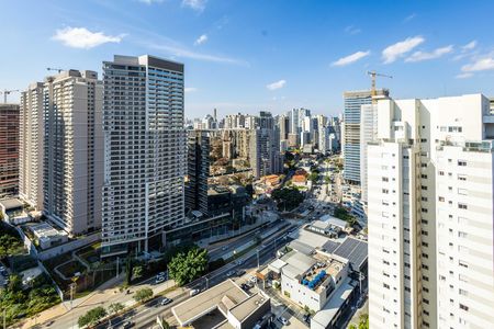 Sala -Vista de apartamento para alugar com 3 quartos, 181m² em Jardim das Acacias, São Paulo