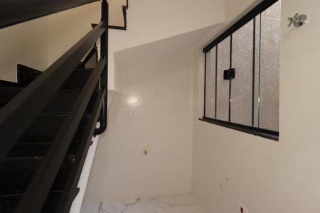 Cozinha de apartamento à venda com 2 quartos, 88m² em Vila Homero Thon, Santo André