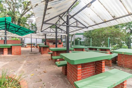 Área comum - Churrasqueira de apartamento à venda com 3 quartos, 75m² em Nonoai, Porto Alegre