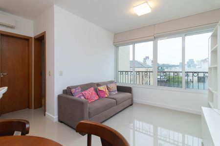 Sala de apartamento para alugar com 1 quarto, 45m² em Farroupilha, Porto Alegre