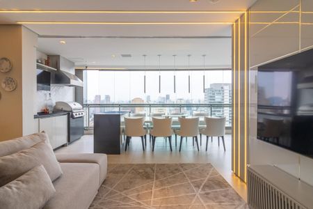 Apartamento à venda com 134m², 3 quartos e 3 vagasSala