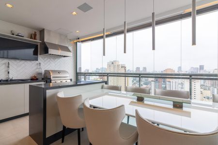 Apartamento à venda com 134m², 3 quartos e 3 vagasVaranda gourmet